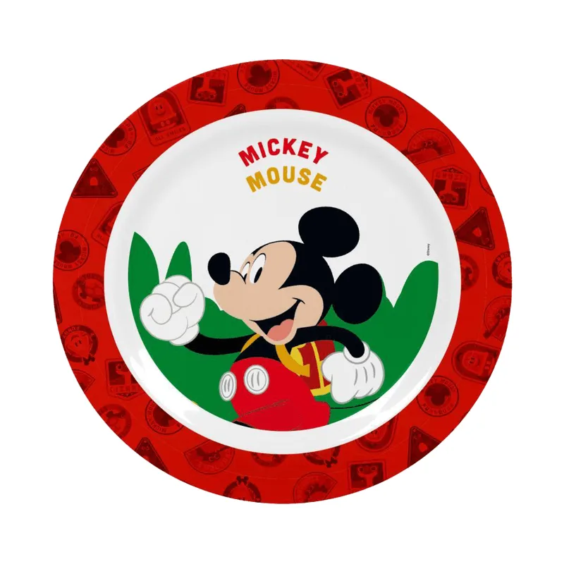 Prato Fundo Yangzi Melamine Mickey 21cm UN