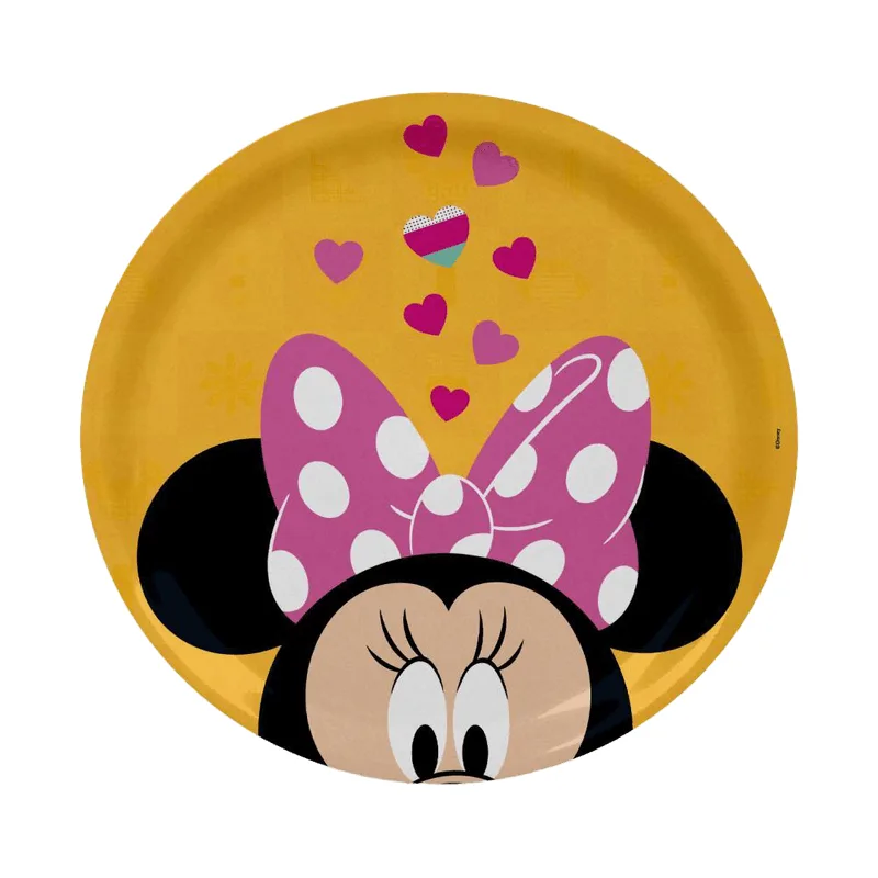 Prato Raso Yangzi Melamine Minnie 20cm UN