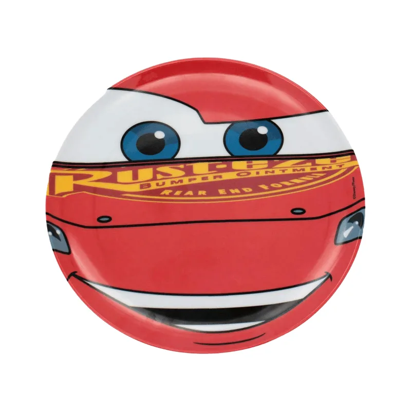 Prato Raso Yangzi Melamine Carros 20cm UN