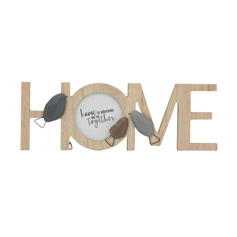 Adorno Decorativo Home Madeira 32cm 26680 - Yangzi