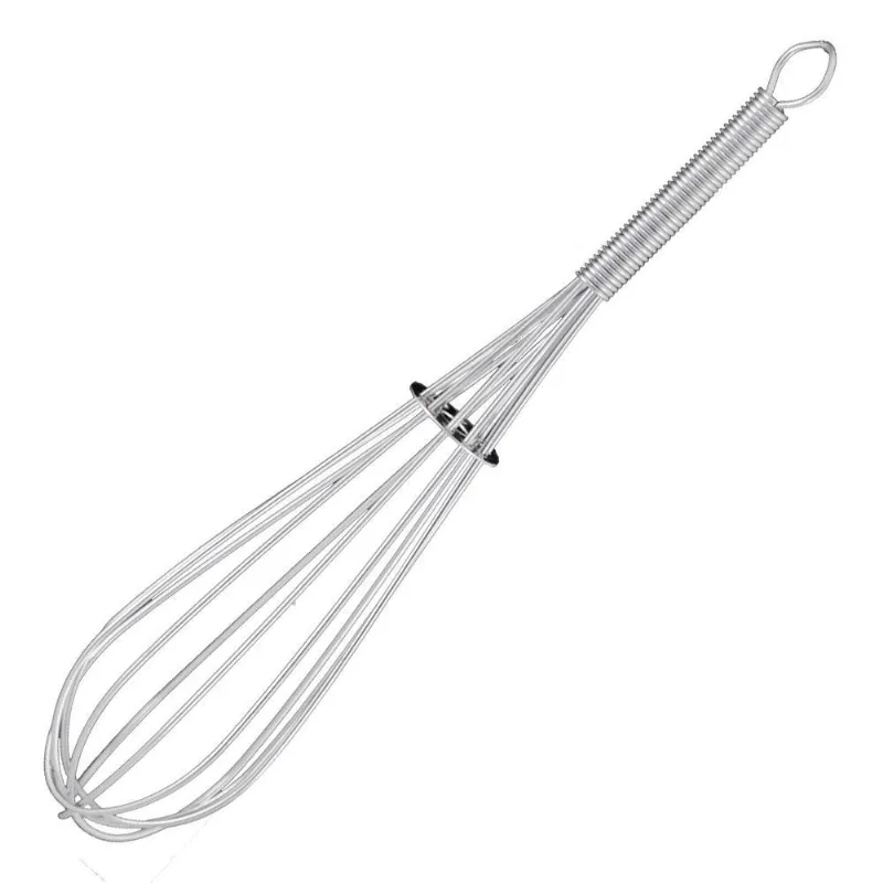 Batedor Fouet Profissional Aço Inox Com Reforço 18cm Tuut