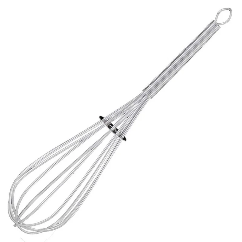 Batedor Fouet Profissional Aço Inox Com Reforço 28cm Tuut