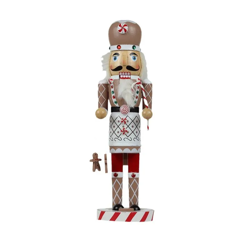 Quebra Nozes em Madeira Cozinheiro Candy 36cm