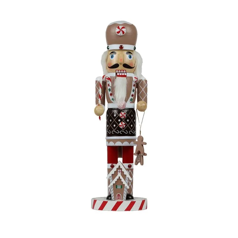 Quebra Nozes em Madeira Cozinheiro Candy 36cm