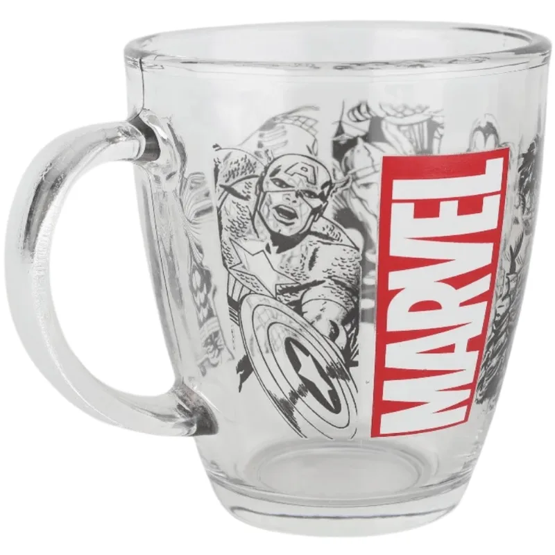 Caneca Marvel Classics 370ml 9x13x10cm em Vidro - TUUT