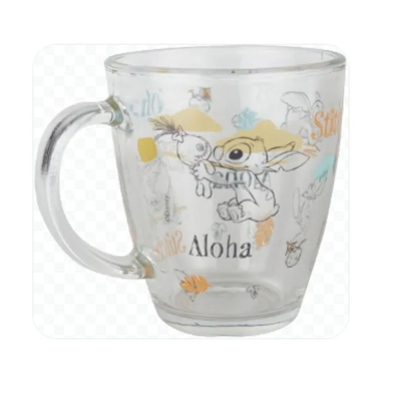 Caneca De Vidro Jumbo Stitch 450ml - Tuut