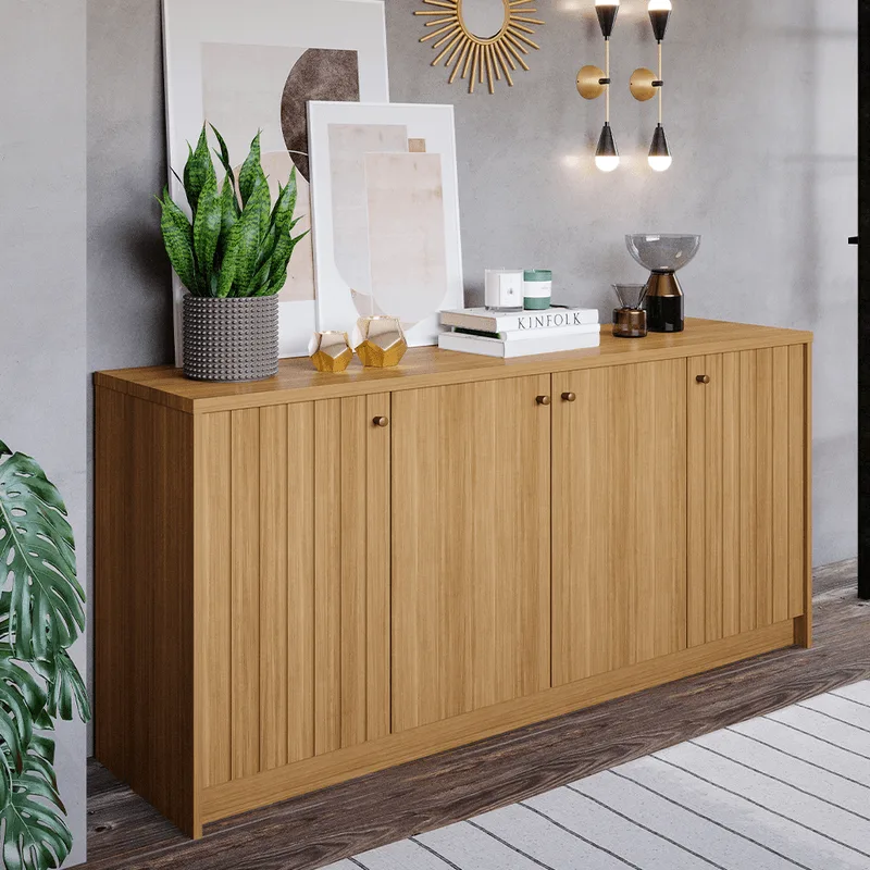 Buffet Cimol Lia 4 portas Nature Nature