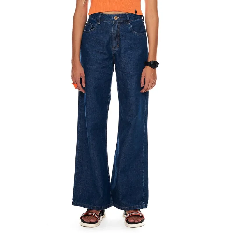 Calça jeans feminina wide leg stone Mormaii 36