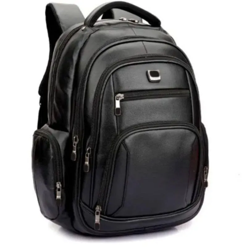 Mochila Para Notebook Impermeável Couro Ecológico Denlex