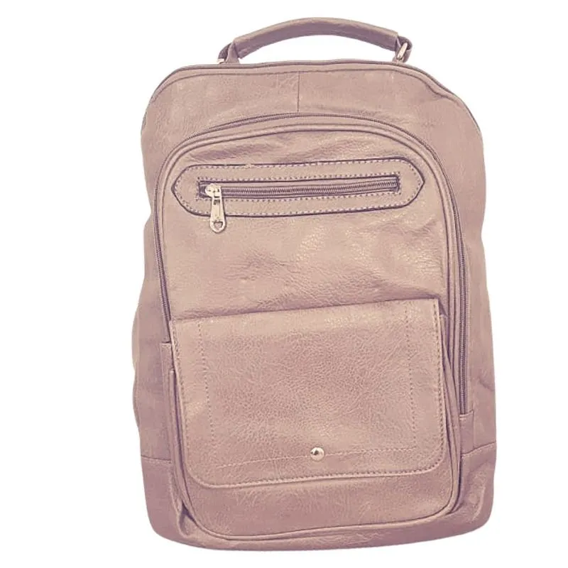 Mochila Costas Feminina Grande 2 Repartições Impermeável