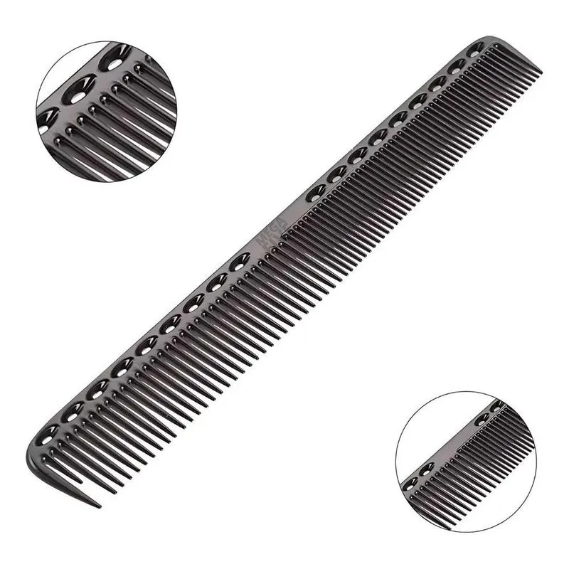 Pente De Carbono Profissional Para Cortes Antiestático Umi