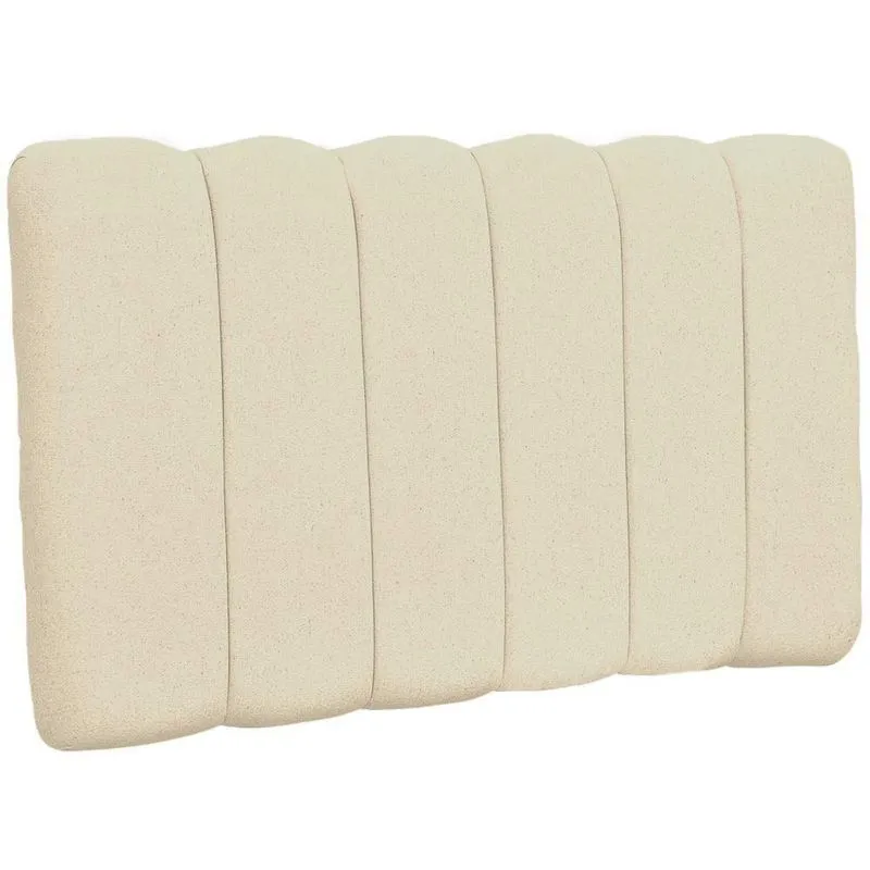Cabeceira Cama Box Painel Solteiro 100 Cm Dubai Linho Cru