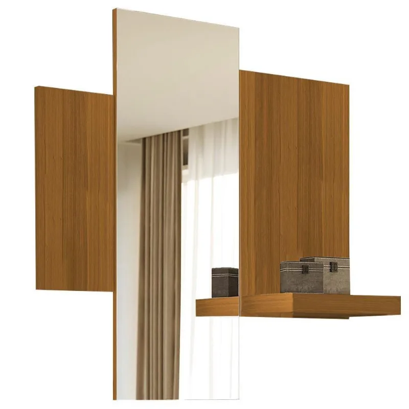Espelho Decorativo Atlanta 91Cm N01 Moldura Ypê