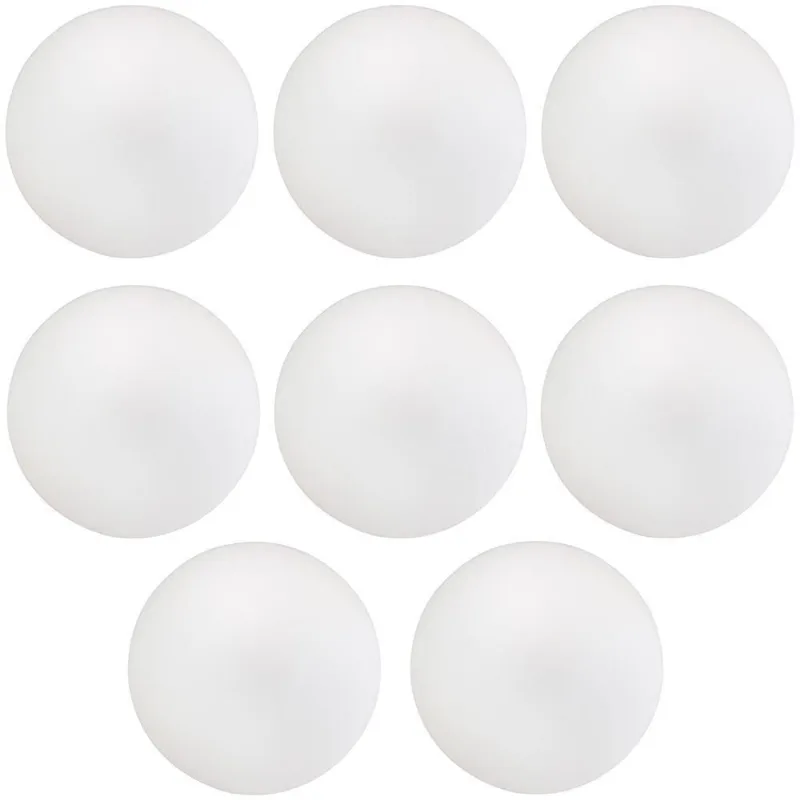 Kit 08 Assentos Redondo Branco 35 Cm