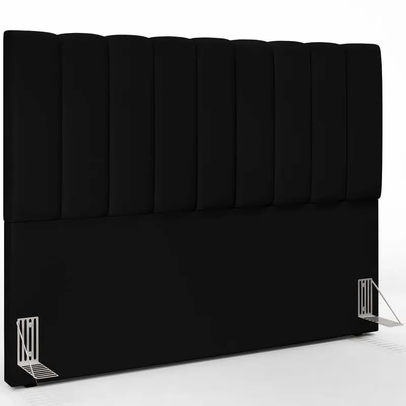 Cabeceira Cama Box Casal King 195 Cm Dália W01 Facto Preto