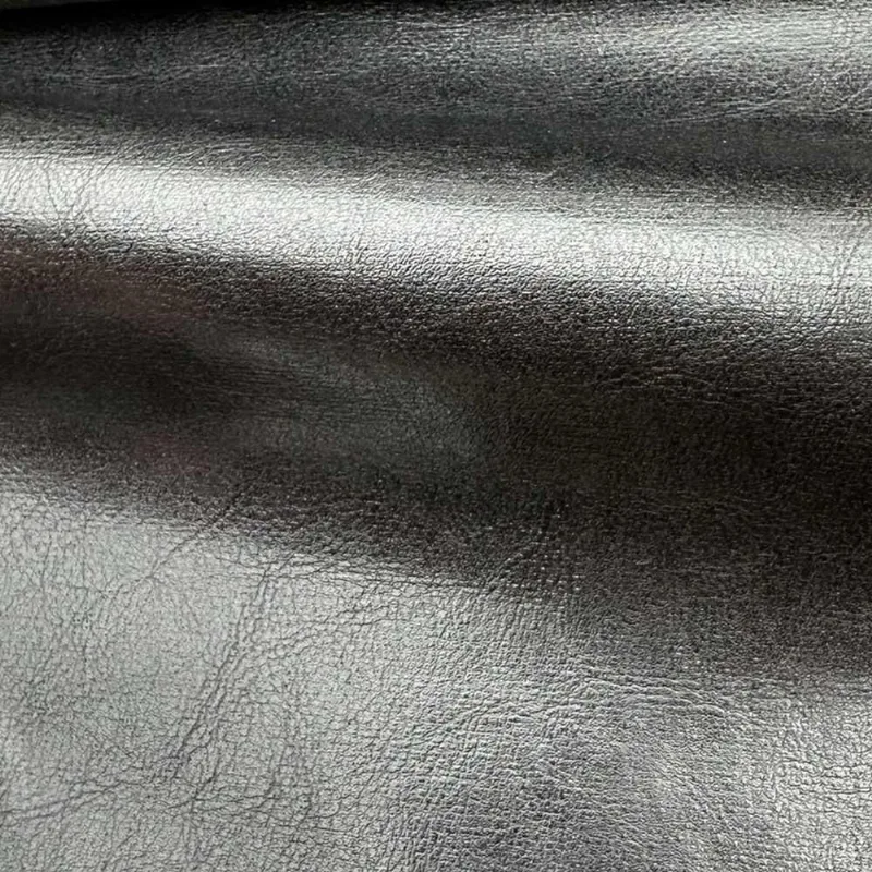 Pvc Preto Brilho Poltrona Puff Cabeceira Estofados Metro - Lyam Decor
