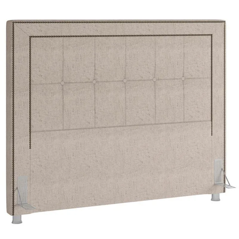 Cabeceira Cama Box Casal Queen 160cm P05 Atenas Linho Cru