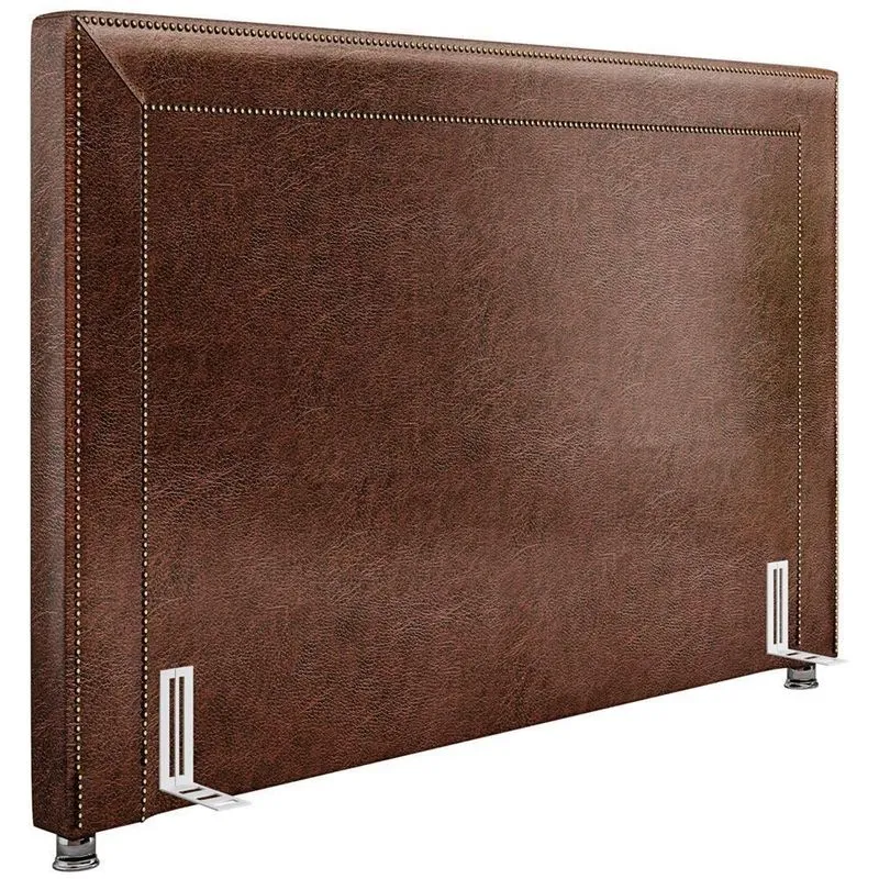 Cabeceira Queen 160cm P05 Berlim Corino Marrom