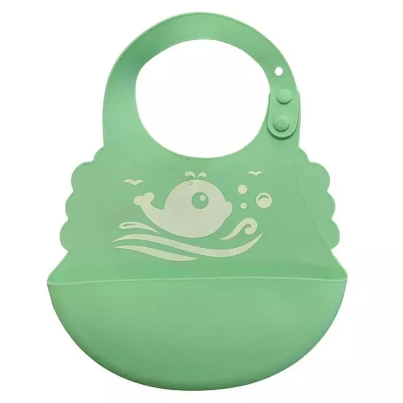 Babador De Silicone Cata Pega Migalhas Impermeavel Bebê Blw