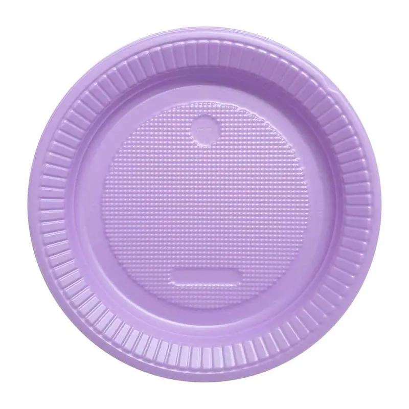 Prato Descartável Lavanda 15cm c/10 - Bello