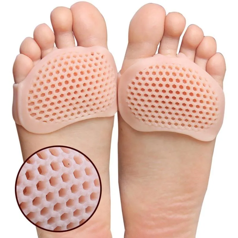 Palmilha Ortopédica Antepé Silicone Gel Confortavel Dor