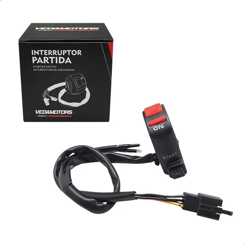 Interruptor Partida Emergencia Nx 400 Falcon Ano 2000 A 2005