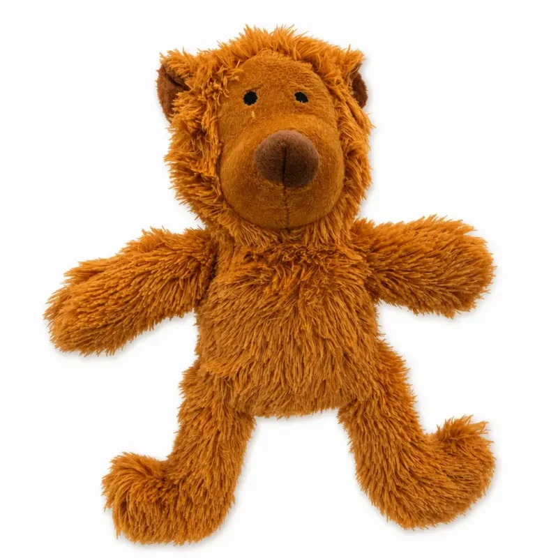 Brinquedo Ursinho Ted Marrom de Pelúcia Bom Amigo para Cães