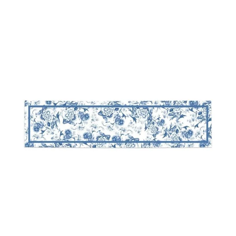 Trilho De Mesa Chinese Blue - 40x160cm