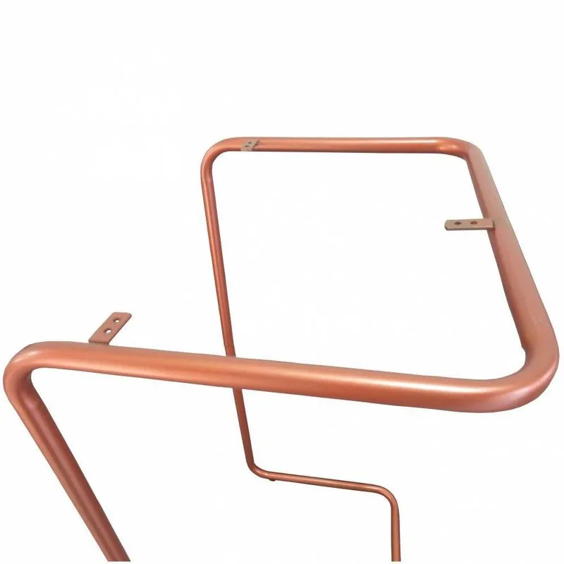 Base Tubular Desmontável Para Mesinha De Canto Sala Cobre