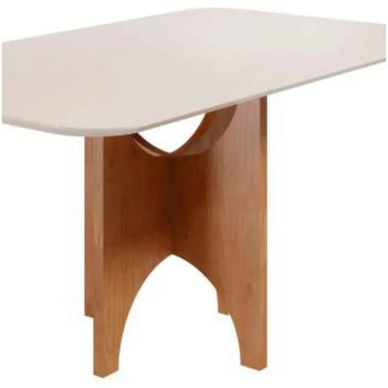 Base Pra Mesa Sala De Jantar Até 160x90cm Barcelona Madenova