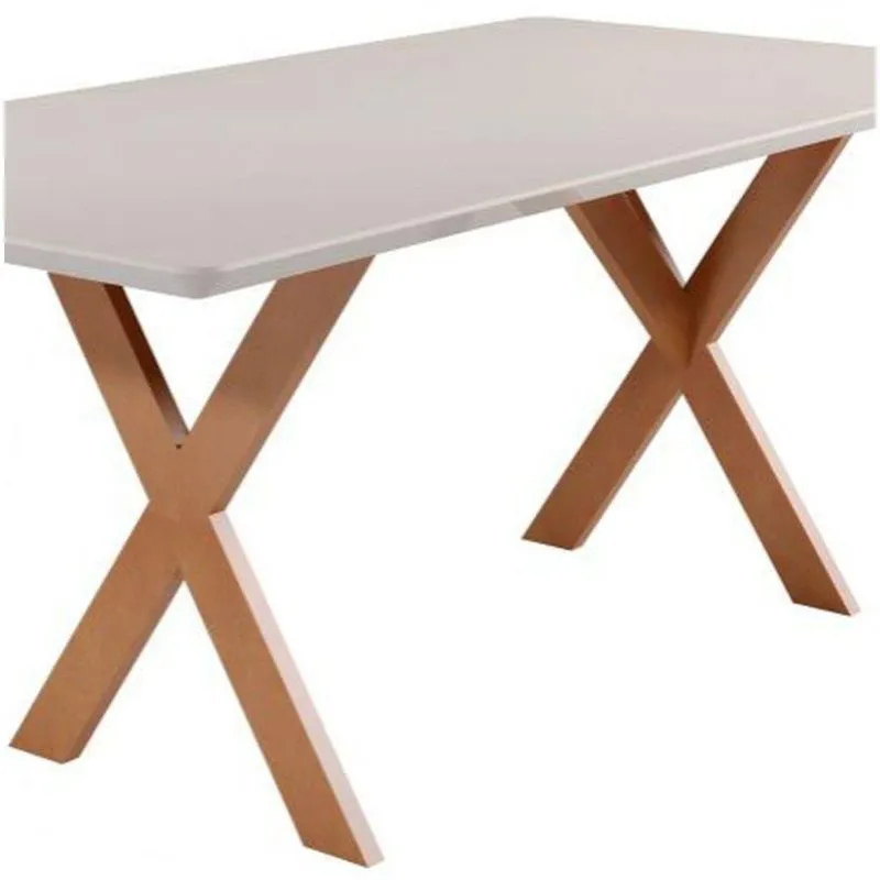 Base Pra Mesa Sala De Jantar Até 2,2x1,1m Esmeralda Madenova