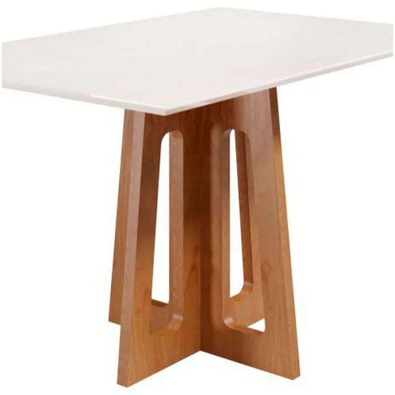 Base Para Mesa Sala De Jantar Até 1,60x90 Pequim Madenova