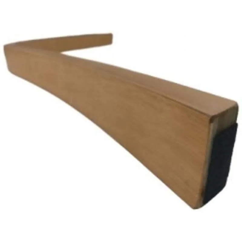 Kit Par De Braços Para Poltrona Com Bucha Mdf Laminado Mel