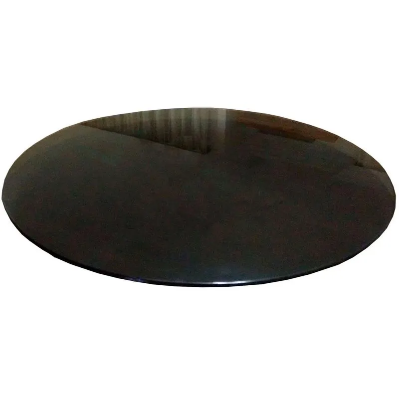 Tampo Para Mesa De Vidro Temperado Fumê 8Mm 80Cm