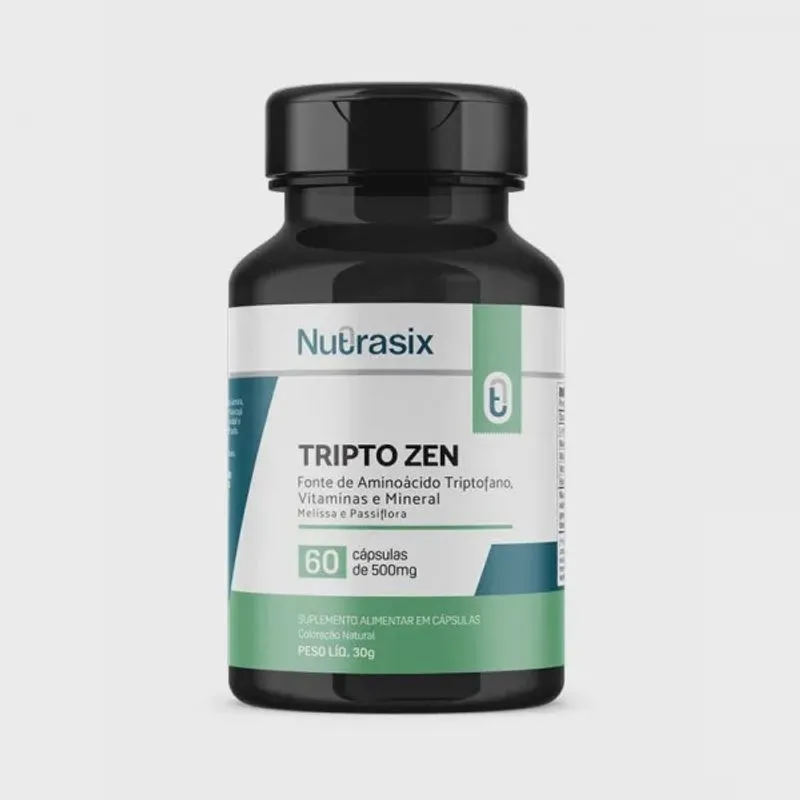 Calmante natural Tripto-Zen 60 cápsulas 500 mg