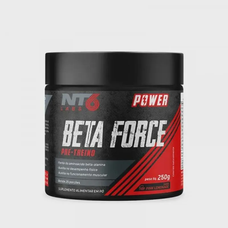 Pré treino Beta Force 250g - Pink Lemonade