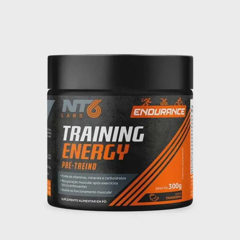 Pré treino Training Energy 300g para Endurance - Tangerina