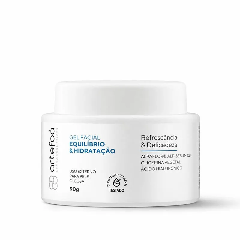 Gel Facial Artefoá Equalizante Controle De Oleosidade 90g