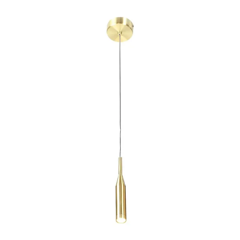 Pendente set LED 3000K dourado lixado/polido 3W 1095/1