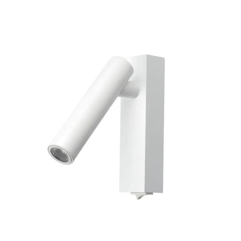 Arandela Led 2W 3000K Luz Amarela Bivolt Branca Ay178106 Dione Ayla