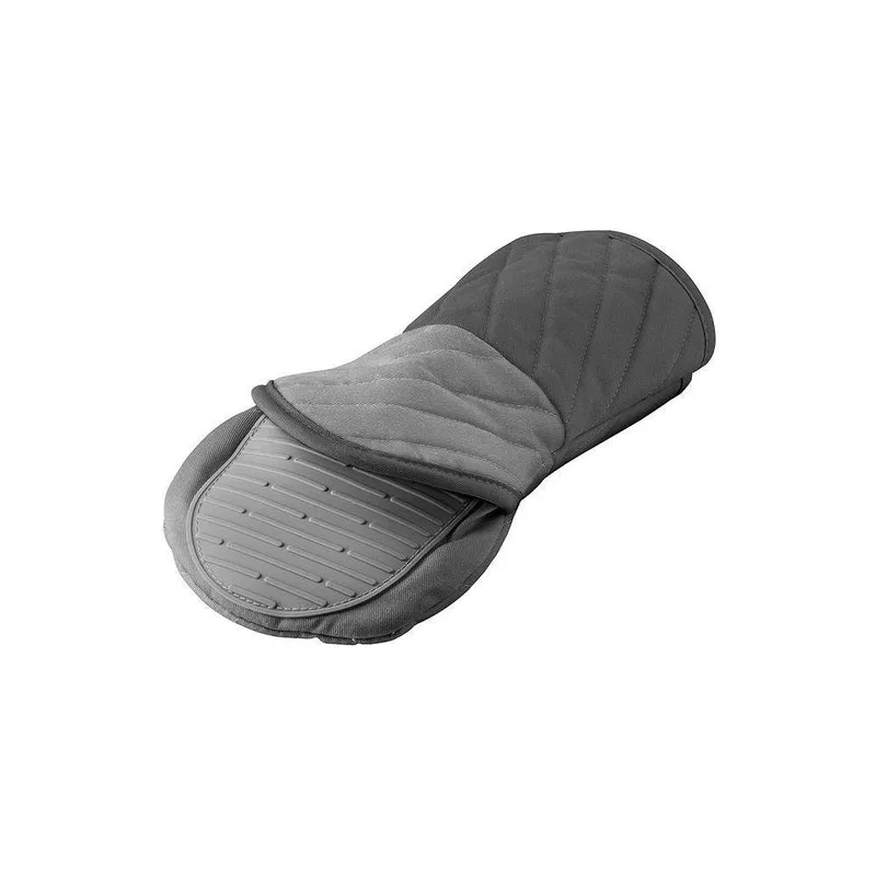 Luva Térmica Longa De Silicone Para Forno Cinza - Ou