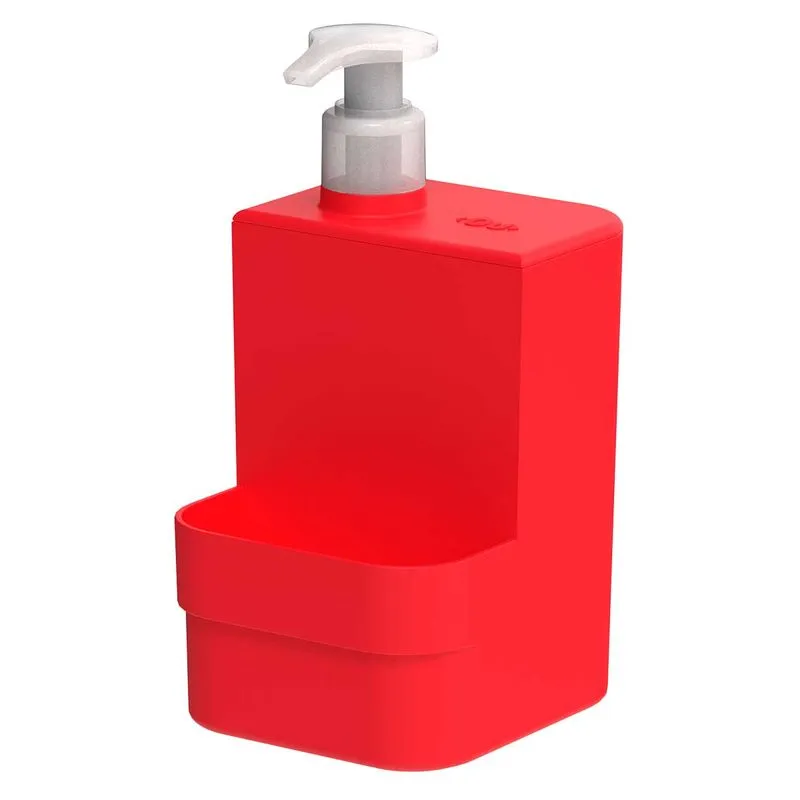 Dispenser para Detergente e Trium Compact Polipropileno Vermelho dc 500 ml Ou