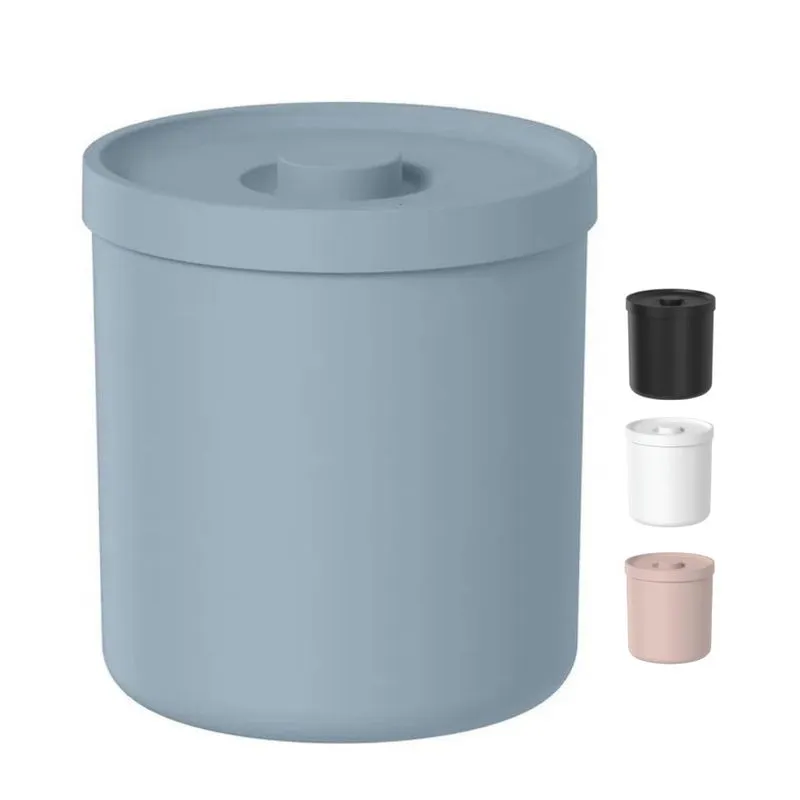 Lixeira de Banheiro Cozinha Cesto De Lixo Lavabo 6 Litros c/ Tampa Bold Ou
