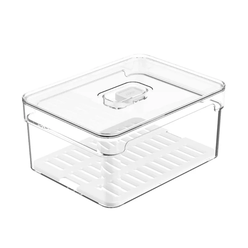 Organizador Clear fresh 2.2 lts transparente 20x15x9 cm