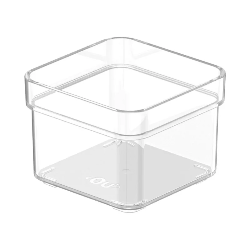 Organizador de cajón Clear 7.5x7.5x5.6 cm transparente