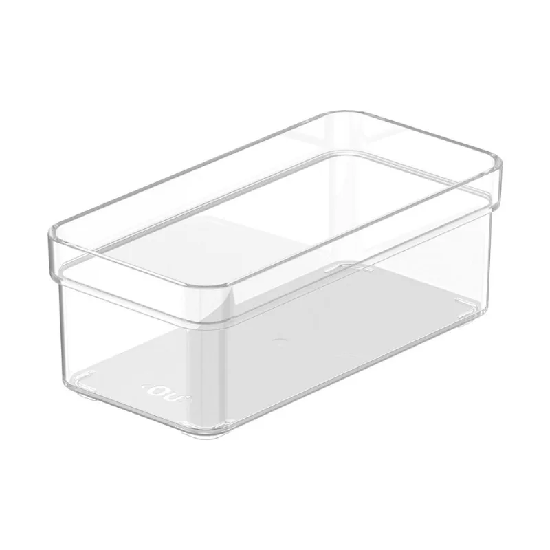 Organizador de cajón Clear 15x7.5x5.6 cm transparente