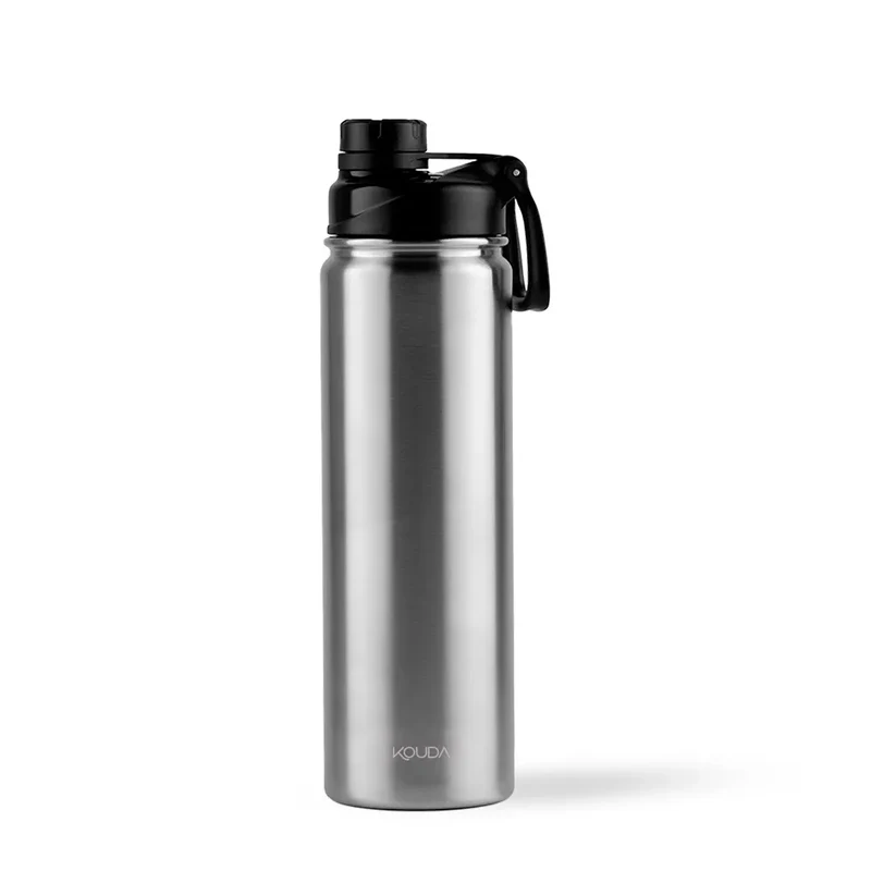 Garrafa Térmica Kouda Ladakh - 660ml - Prata - KOUDA