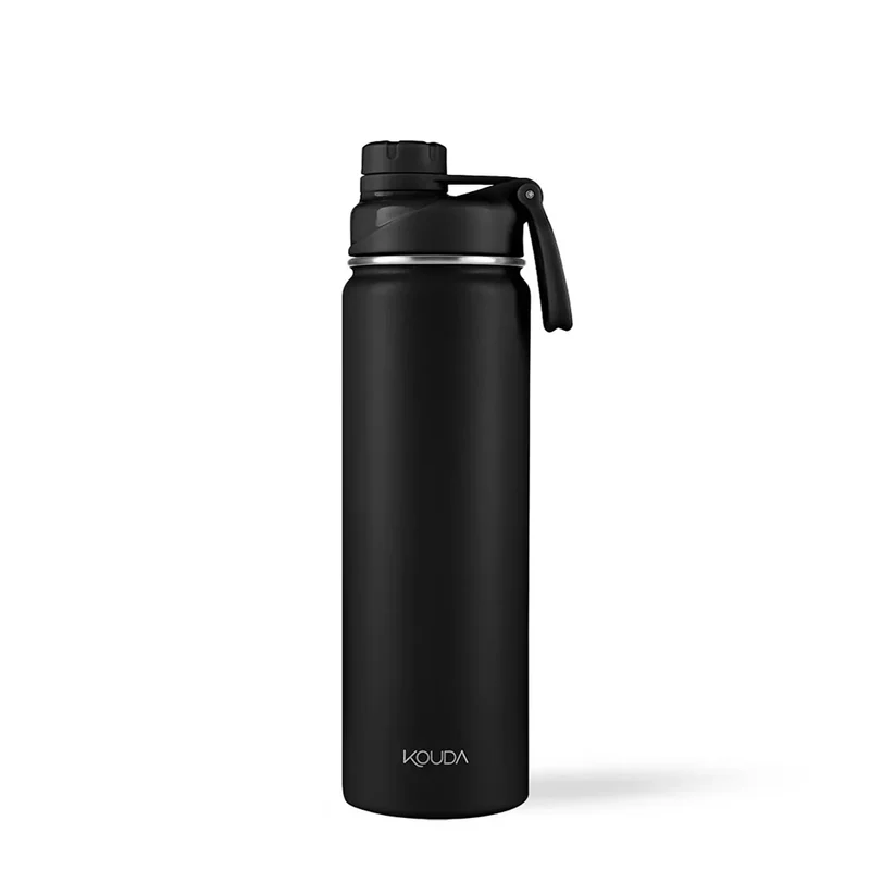 Garrafa Térmica Kouda Ladakh - 660ml - Preto - KOUDA