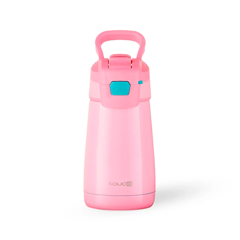 Garrafa Térmica Kouda Oka - 350ml - Rosa Claro - KOUDA