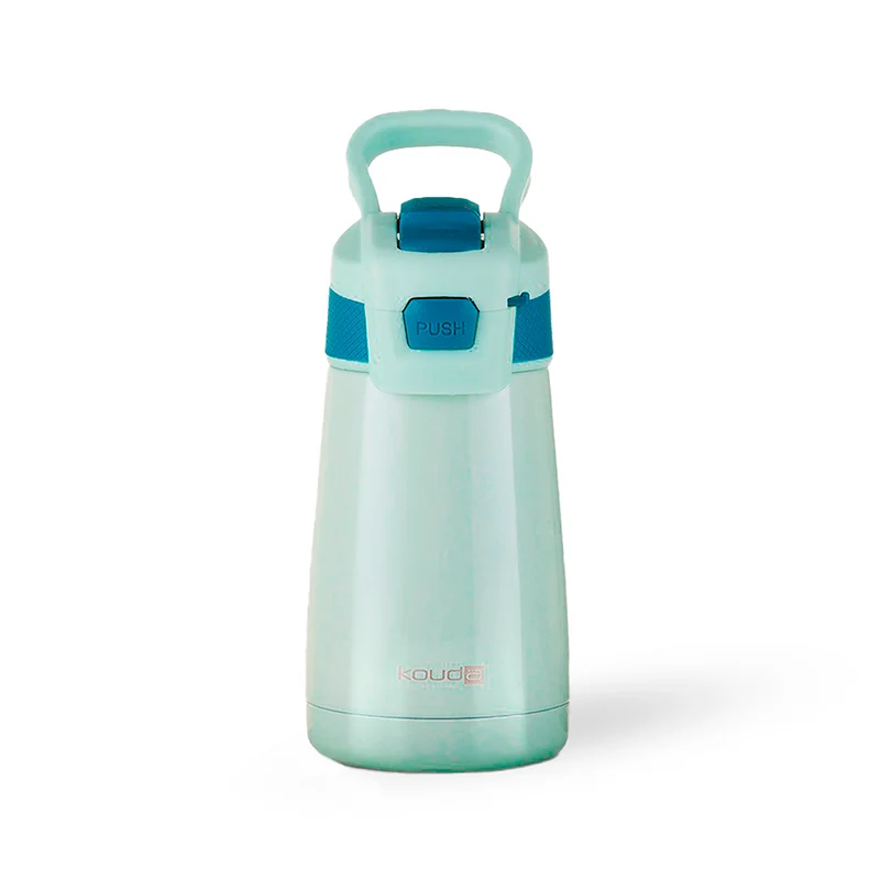 Garrafa Térmica Kouda Oka - 350ml - Verde Claro - KOUDA